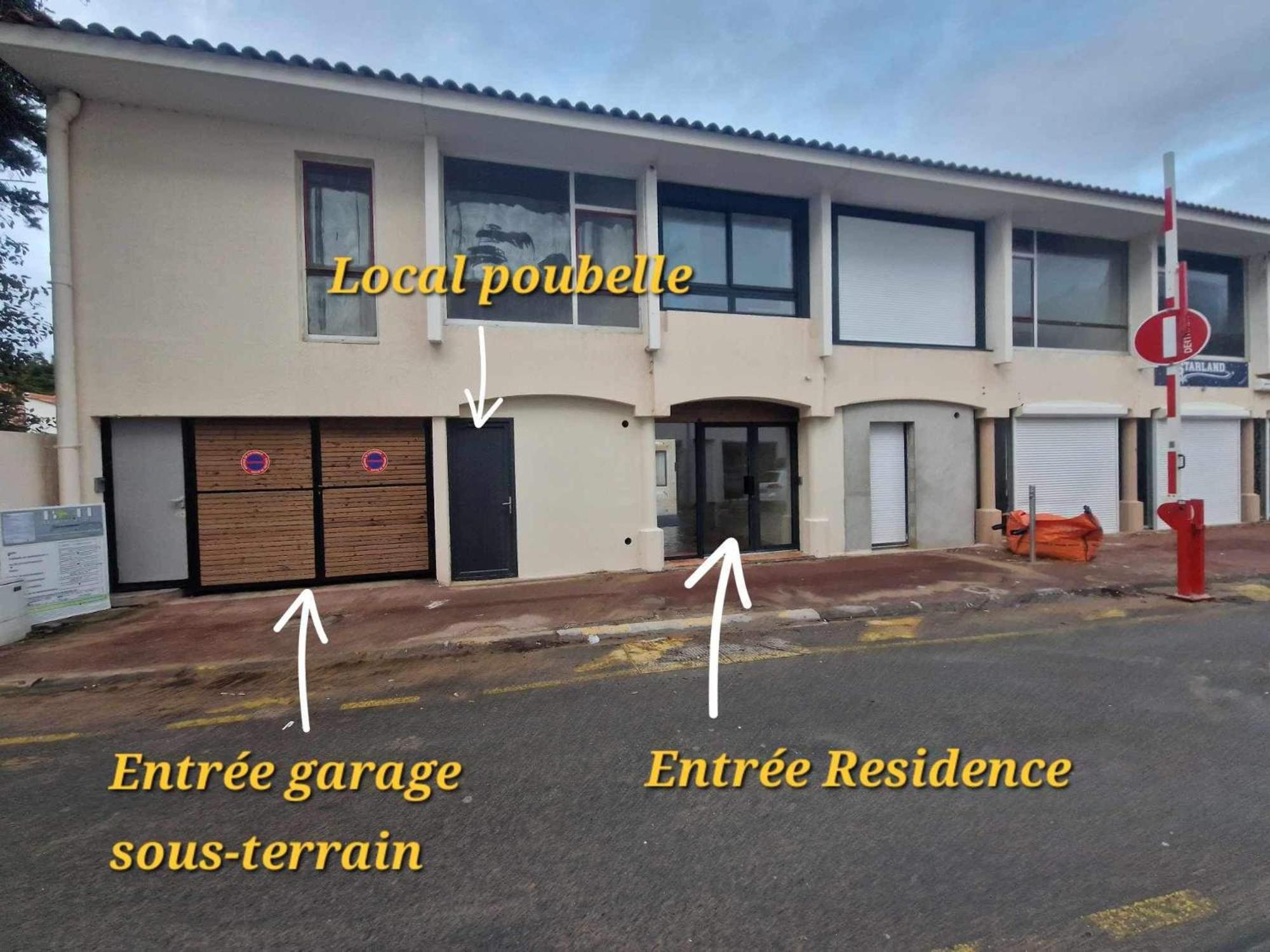 La Dune, Proche Rue Pietonne Et Plage 圣让-德蒙 外观 照片